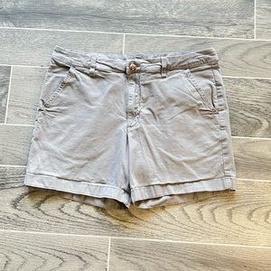 Chubbies grey 5.5” inseam twill shorts